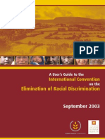 A User’s Guide to the International   Convention on the Elimination of Racial Discrimination