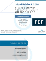 Thelander 2016 Private Company Pitch Book Summary Report Final I