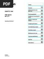 Hmi MP 277 Operating Instructions en-US en-US PDF