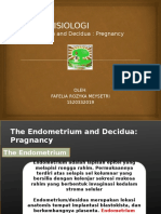 The Endometrium and Decidua-Pregnancy