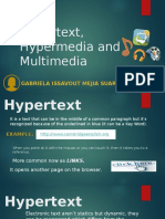 Hypertext, Hypermedia and Multimedia - Mejia - Gabriela.call