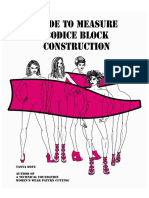 Made To Measure Bodice Block PDF