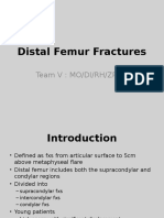 Distal Femur Fractures ZP