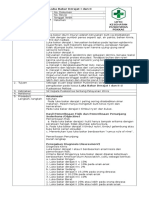 SOP Luka Bakar Derajat I Dan II