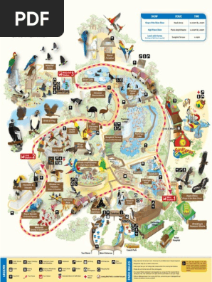 Bird Park Singapore Map Bird Park Map | Pdf