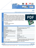 Fisa Tehnica ADEPLAST AFE1 PDF
