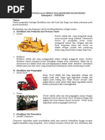 Perhitungan Taksiran Produksi Bulldozer Penyisiran Lahan