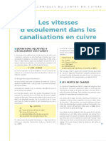 Vitesse Découlement Dans Les Tuyaux de Cuivre PDF