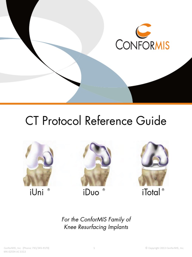 CT Protocol Guide | Ct Scan | Knee