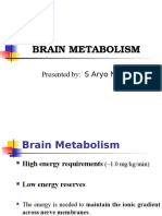 003 Brain Metabolism