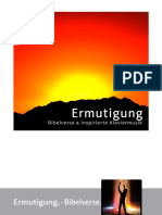 "Ermutigung. – Bibelverse. | Booklet