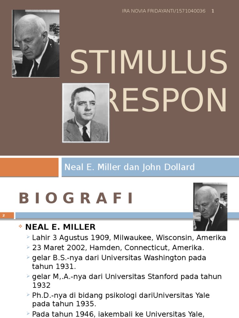 Teori Miller dan Dollard