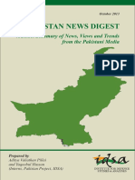 Pakistan News Digest: A Select Summary of News, Views and Trends From The Pakistani Media