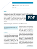 Blood Culture Based Diagnosis of Bacteremia- Clin Microbio Infection 2013