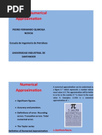 Chapter 2: Numerical Approximation: Pedro Fernando Quiroga Novoa