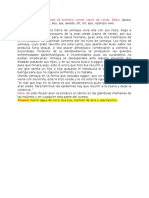 Prohibición de carne de cerdo por Ifa en Yemaya