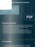 Aplikasi Senyawa Kompleks