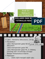 Teori Kepribadian Stimulus-Respon (Miller & Dollard)