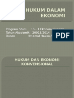 Aspek Hukum Dalam Ekonomi 