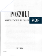 POZZOLI - Corso Facile Di Solfeggio