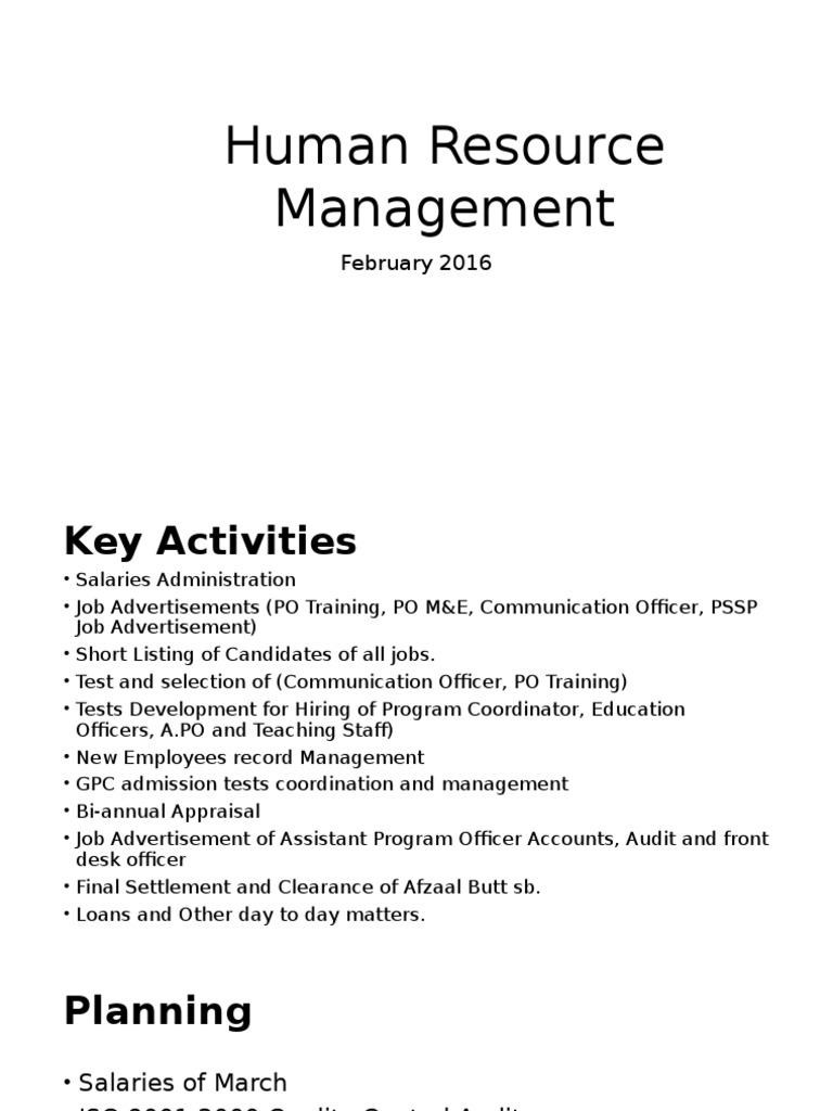 Human Resource Management | PDF