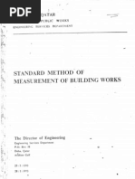 Download Standard Method of Measurement of Building Works by dodsm SN31112963 doc pdf