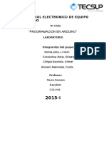 Informe de Lab de Programacion de Arduino c12-6-b