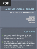 01 Liderazgo Para Cambio