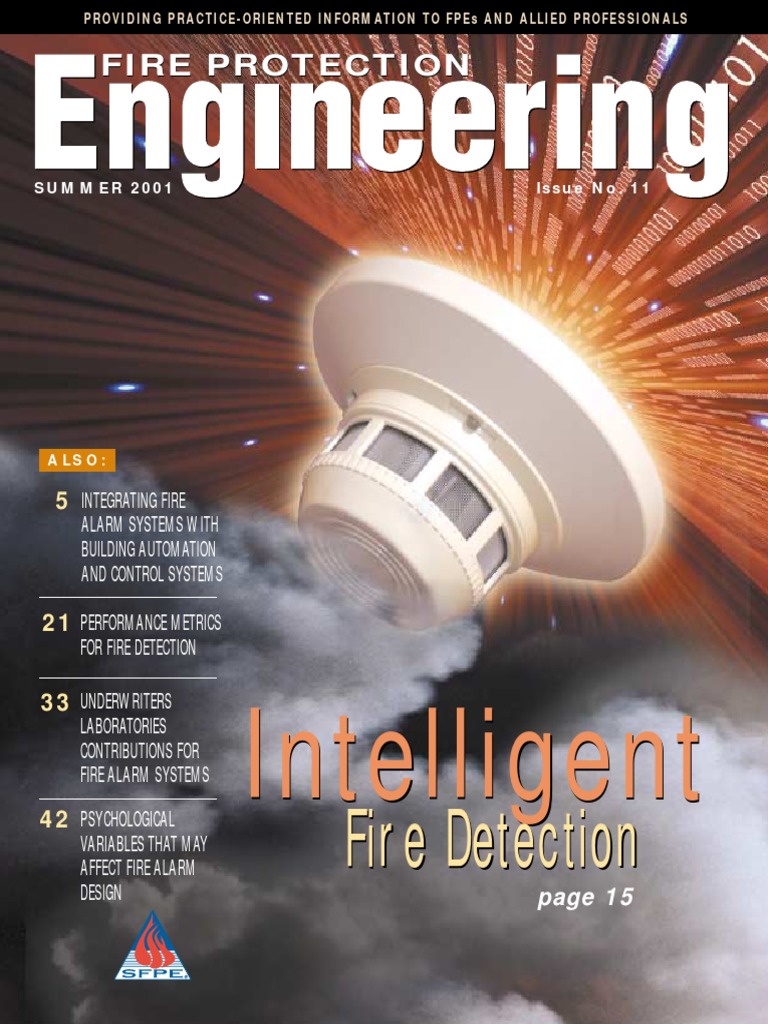 Fire Protection Engineering Summer 2001 | PDF | Computer Network | Sensor