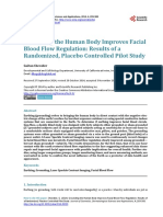 Grounding The Human Body Improves Facial Blood Flow Regulation: Results of A Randomized, Placebo Controlled Pilot Study