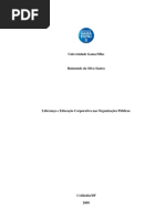 Liderança e Educação corporativa nas organizações Públicas - Raimundo da Silva Santos - 2009- msg