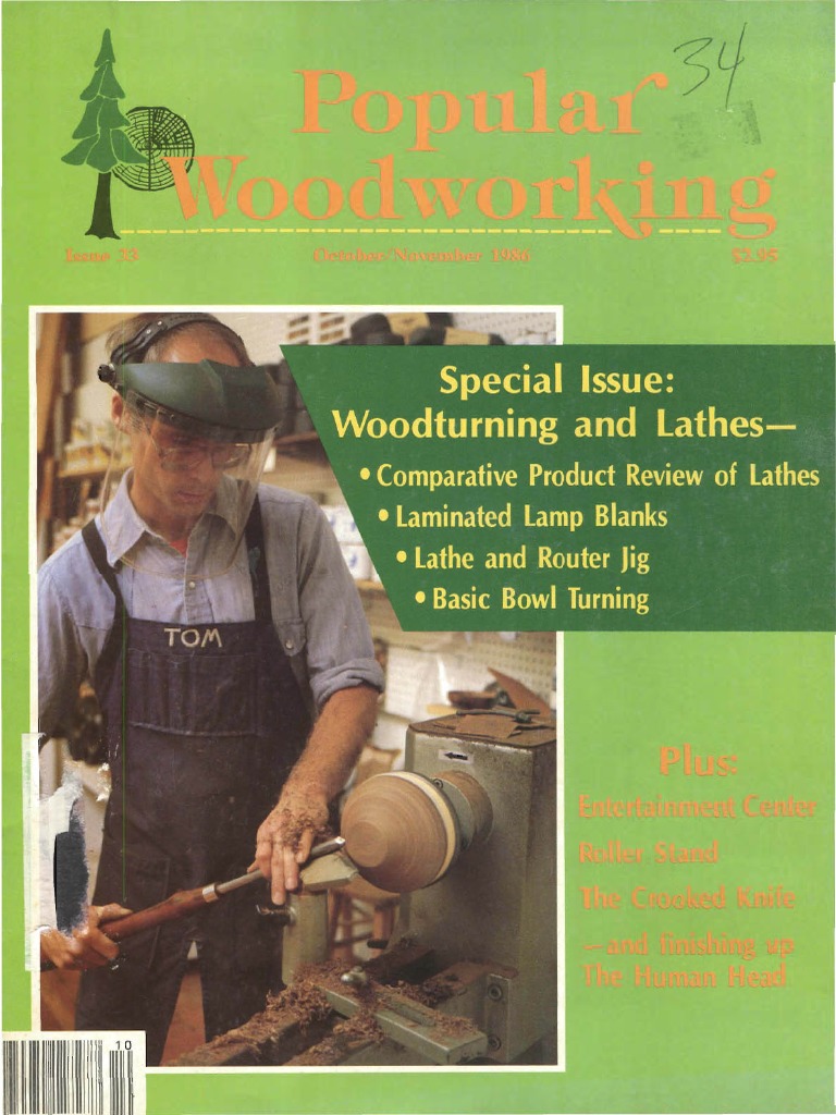 Popular Woodworking 033 1986 PDF PDF Woodworking Industrial