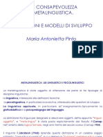 METALING. Def & e Modelli Di Sviluppo