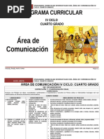Área Comunicación Integral IV Ciclo_4º Rutas