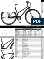 VSF Bicycle Model T100 Specs