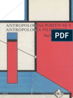 Antropologia Filosofica Positiva