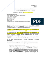 Requisitos mínimos SSMA para operador logístico