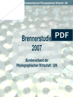 Ms Branchendaten Brennerstudie 2007