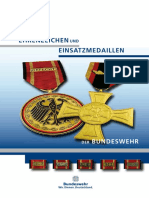 Ehrenzeichen & Einsatzmedaillen Bundeswehr - 2012