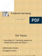 Frederick Herzberg: by Hashim