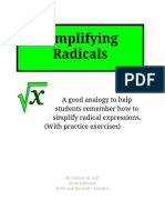 Simplifying Radicals