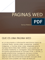 Paginas Wed