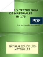 Ciencia y Tecnologia de Materiales -Unidad 1