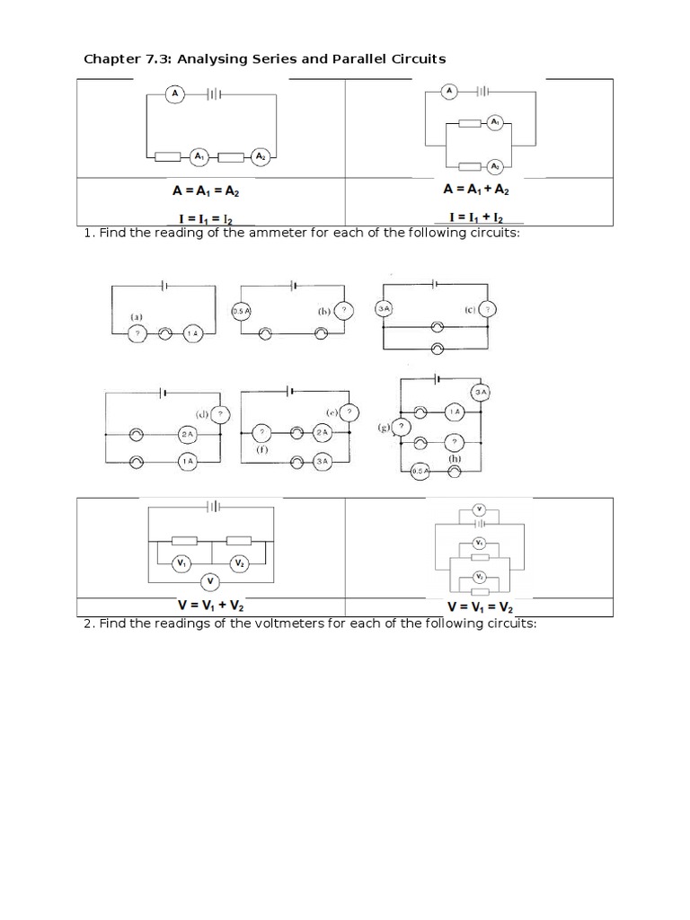 Parallel Circuit Analysis Techniques | PDF | Science & Mathematics