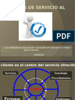 Gestión de Servicio Al Cliente 1 - 4 2016