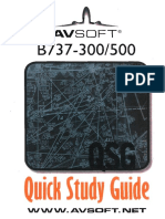 Quick Study Guide b737-300-500 - R