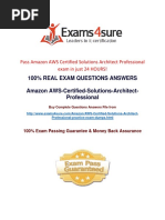 Amazon Aws Certified Solutions Architect Professional Exam Questions PDF