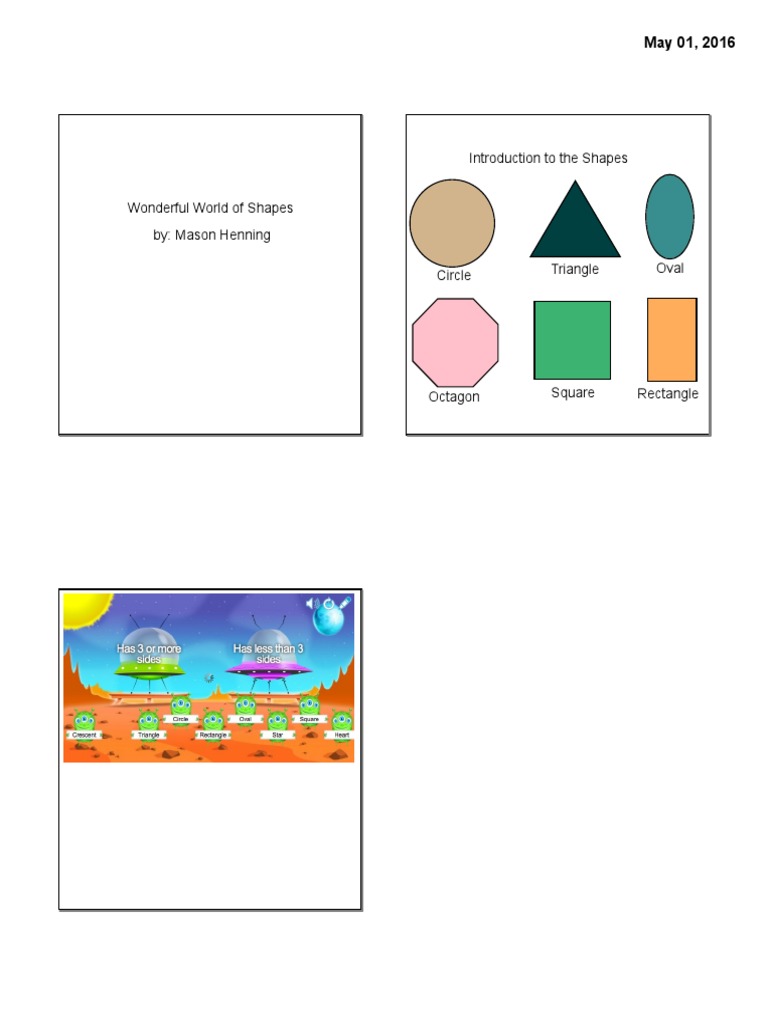Introduction to Basic Shapes | PDF | Social Science | Science & Mathematics
