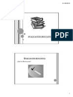 Evaluacion Educativa 
