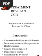 Treatment Resistant Ocd